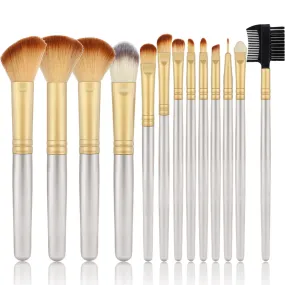 13 Piece Professional Makeup Brushes Set Super Soft