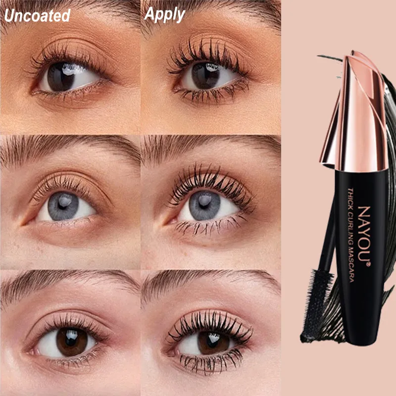 2023 New✨-Lash-Lengthening Extension Thick Curly Black Mascara