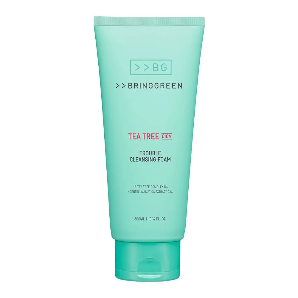 Bring Green Tea Tree Cica Trouble Cleansing Foam 300ml