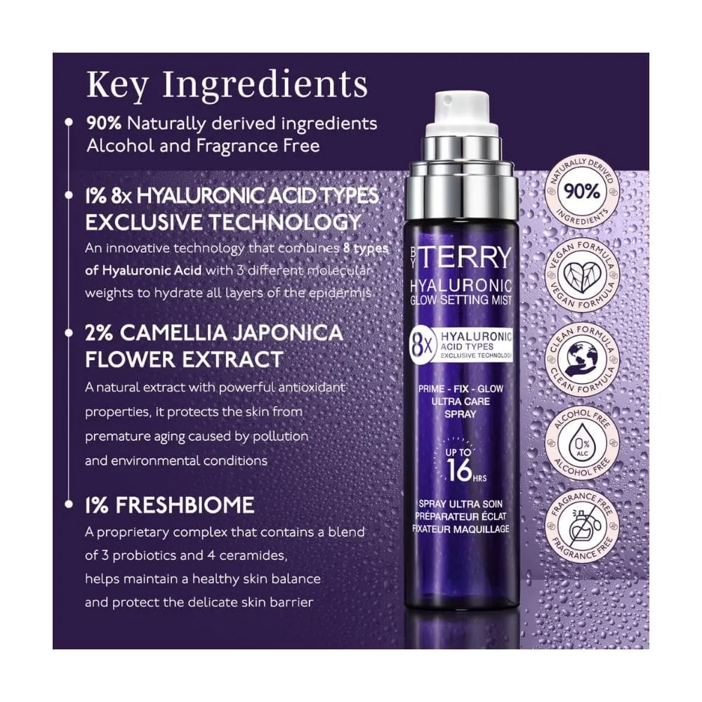 By Terry Hyaluronic Glow Setting Mist 3.38oz