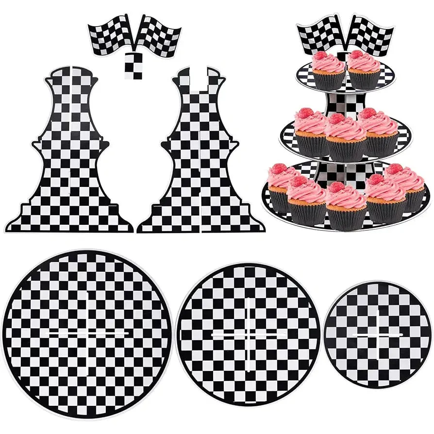 Cardboard Cupcake Stand 3-Tier