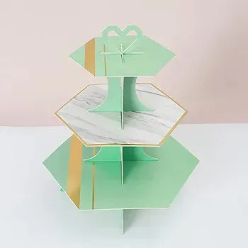 Cardboard Cupcake Stand 3-Tier