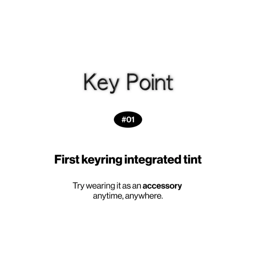 Charm Tint / Base Blurry Line (5 Colors)