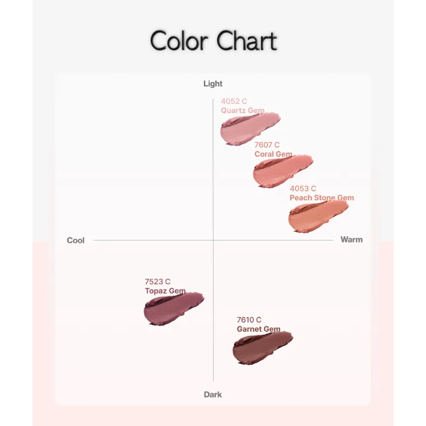 Charm Tint / Base Blurry Line (5 Colors)