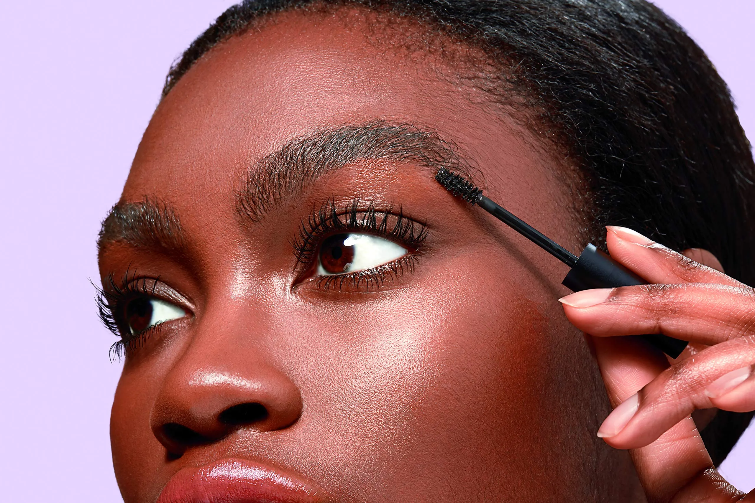 e.l.f, Wow Brow Gel, Volumizing, Buildable, Wax-Gel Hybrid, Creates Full, Voluminous-Looking Brows, Locks Brow Hairs In Place, Deep Brown, Fiber-Infused, 0.12 Oz
