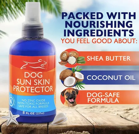 Emmy's Best Pet Products Sunscreen Protector & Skin Moisturizer for Dogs, 8 oz. spray