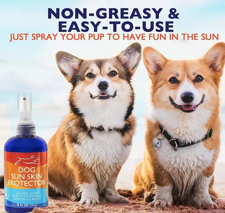 Emmy's Best Pet Products Sunscreen Protector & Skin Moisturizer for Dogs, 8 oz. spray