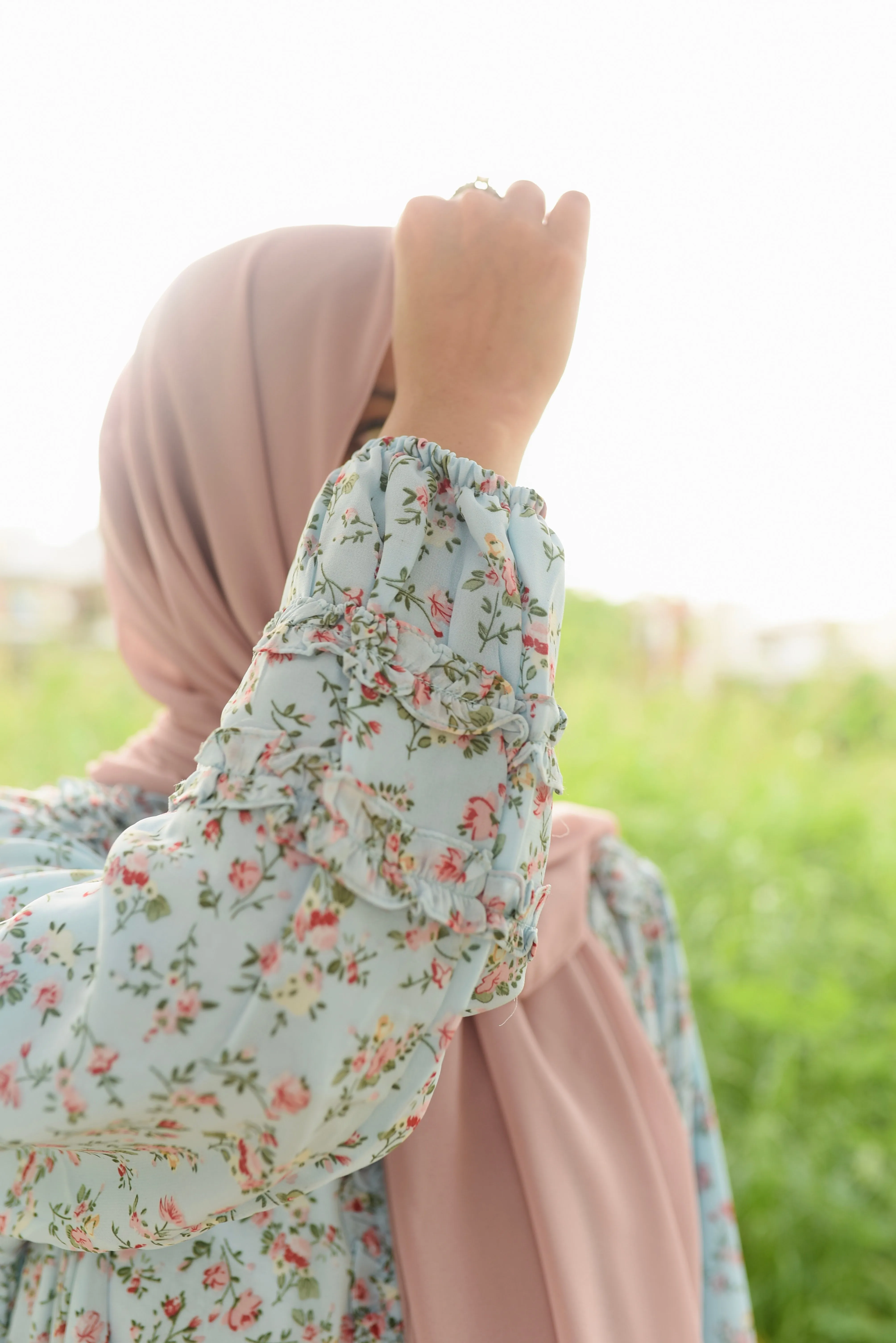Ethereal Modest Dress