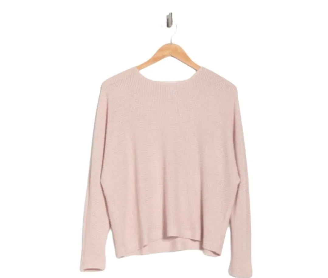 FOR THE REPUBLIC Soft Waffle Knit Top
