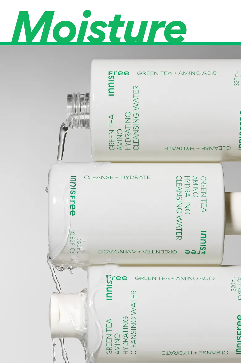 innisfree Green Tea Amino Hydrating Cleansing Water 320ml