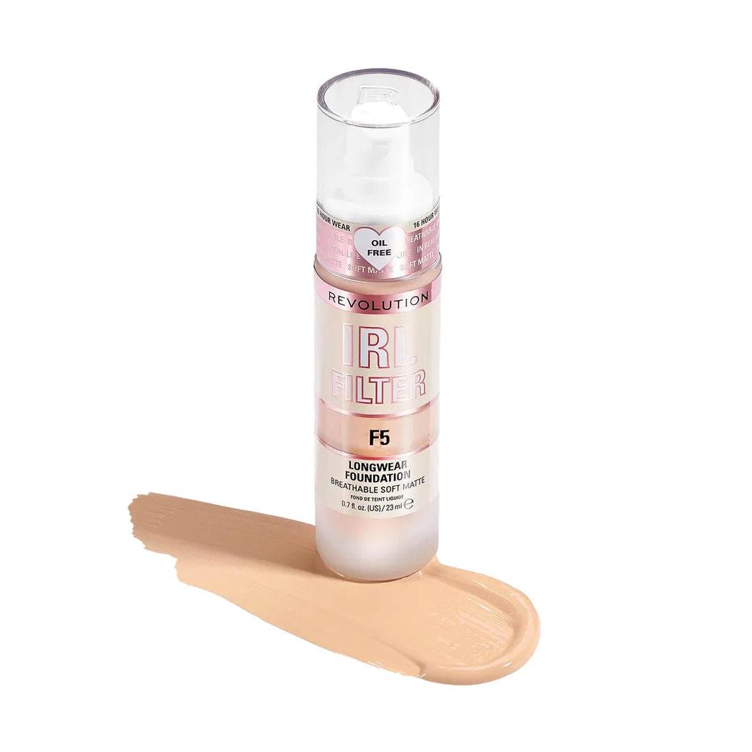 Makeup Revolution IRL Filter Longwear Foundation