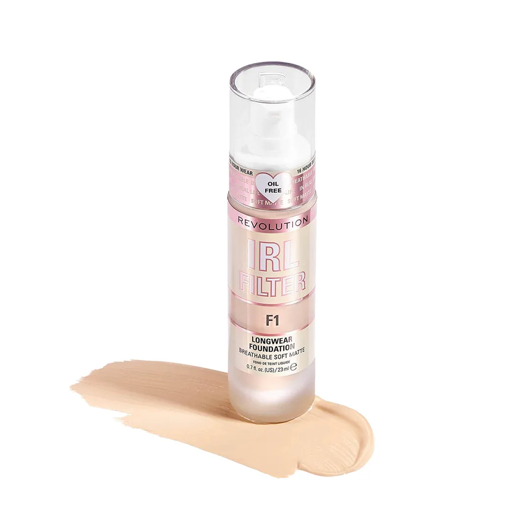 Makeup Revolution IRL Filter Longwear Foundation