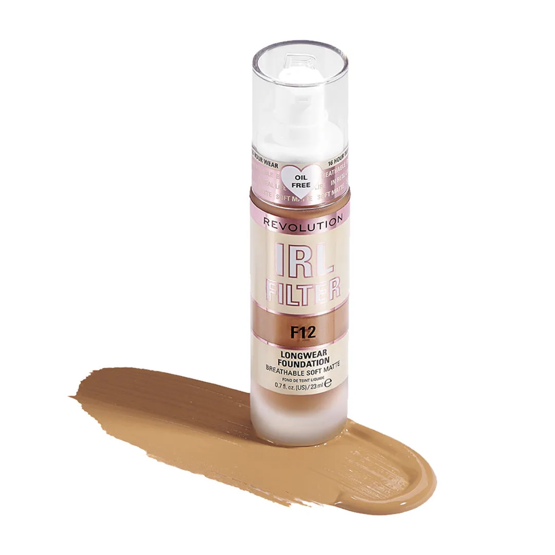 Makeup Revolution IRL Filter Longwear Foundation