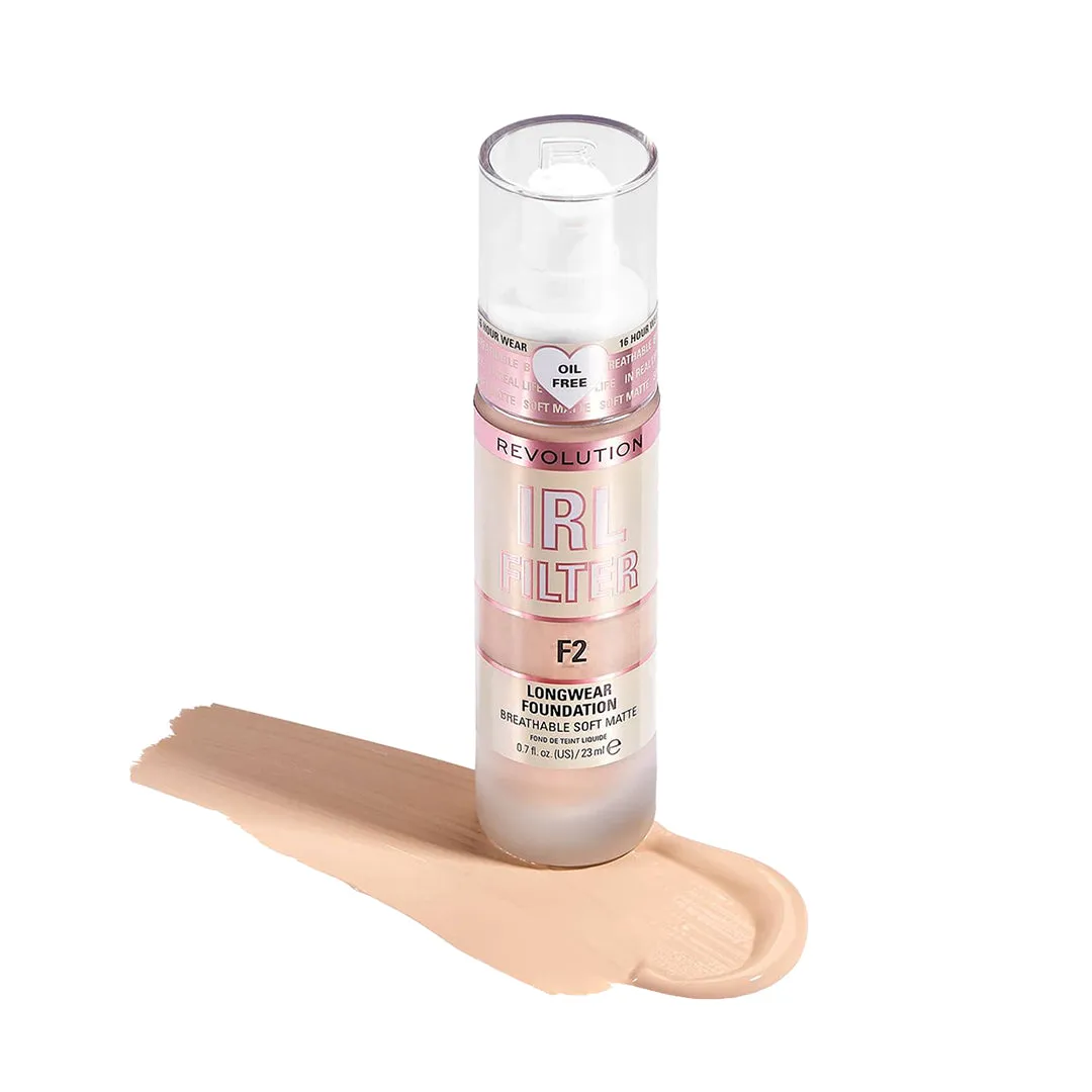 Makeup Revolution IRL Filter Longwear Foundation