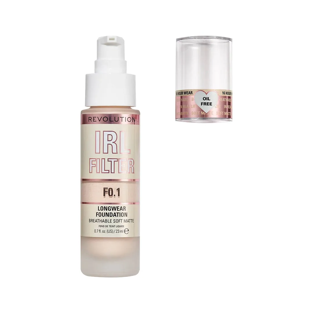 Makeup Revolution IRL Filter Longwear Foundation