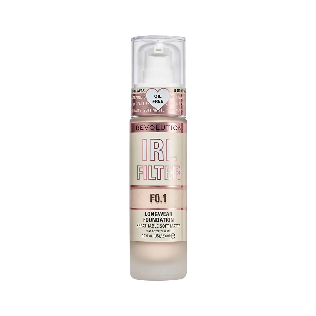 Makeup Revolution IRL Filter Longwear Foundation
