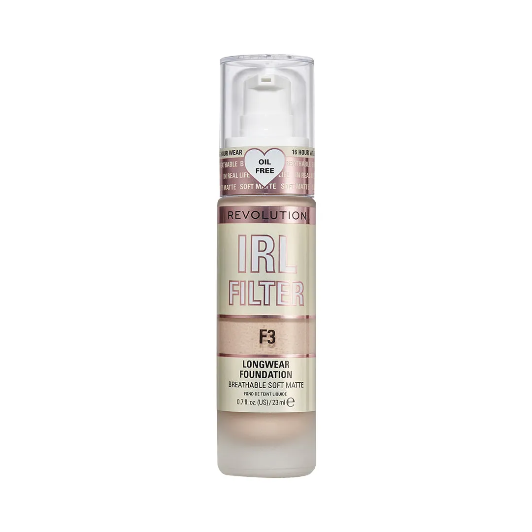 Makeup Revolution IRL Filter Longwear Foundation