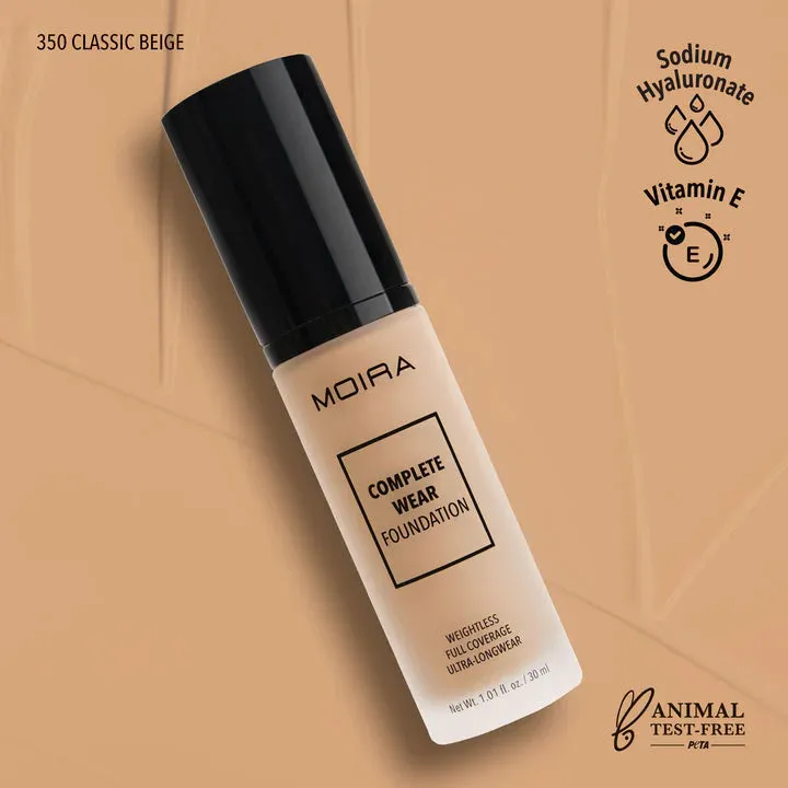 MOIRA CWF350 Complete Wear Foundation - CLASSIC BEIGE