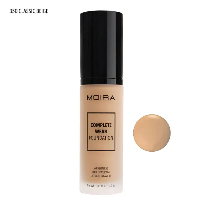 MOIRA CWF350 Complete Wear Foundation - CLASSIC BEIGE