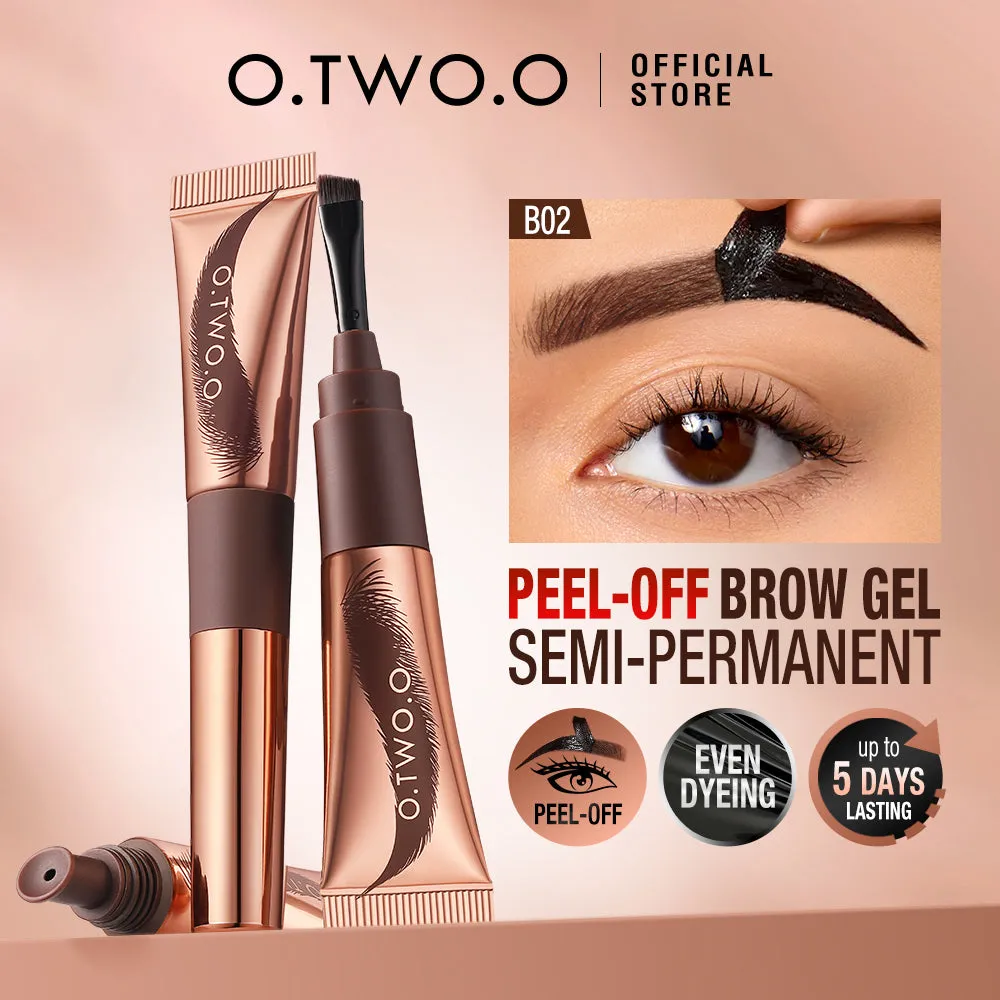 O.TWO.O DYEING WATERPROOF PEEL-OFF EYEBROW TINT