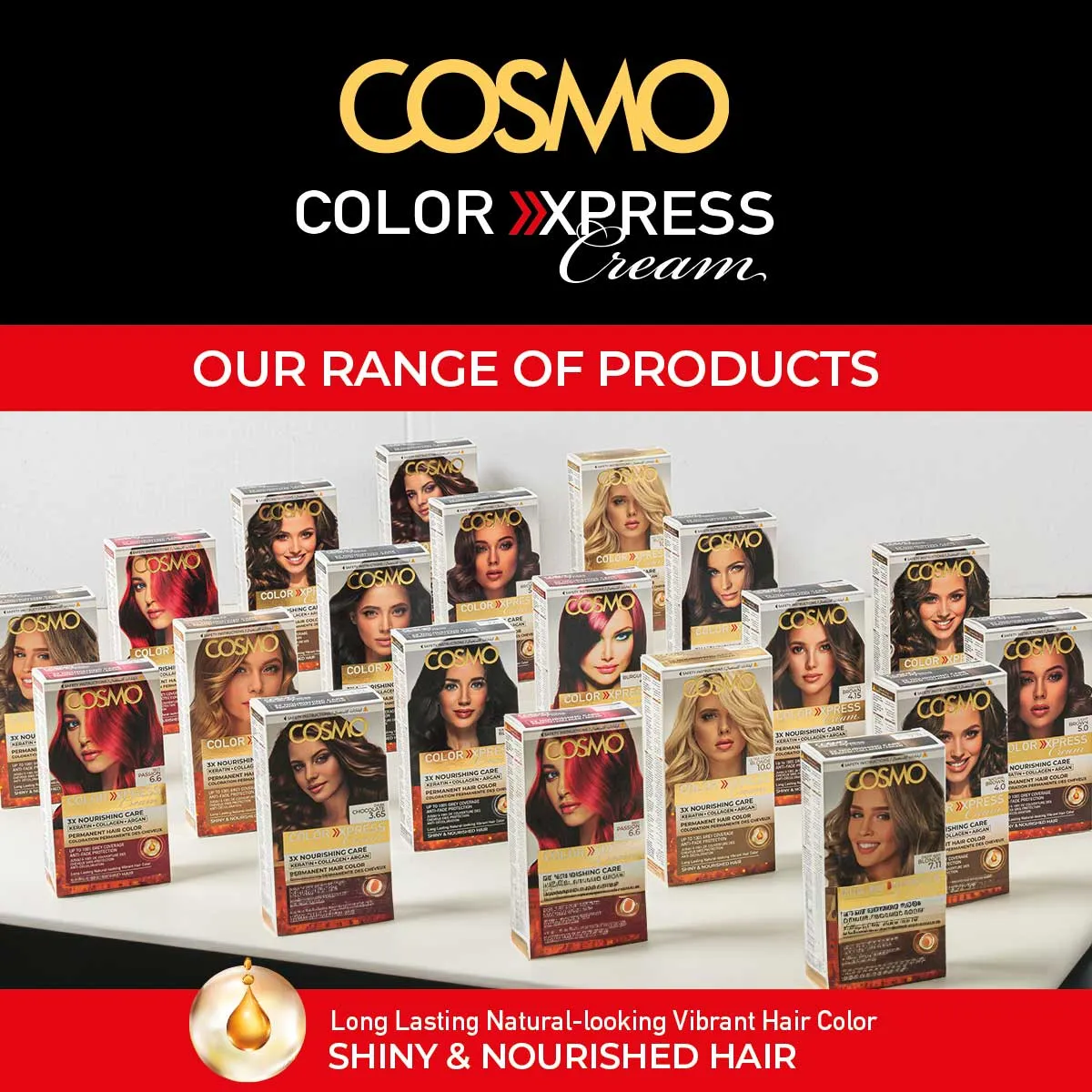 PERMANENT HAIR COLOR COOL 4.6 BURGUNDY