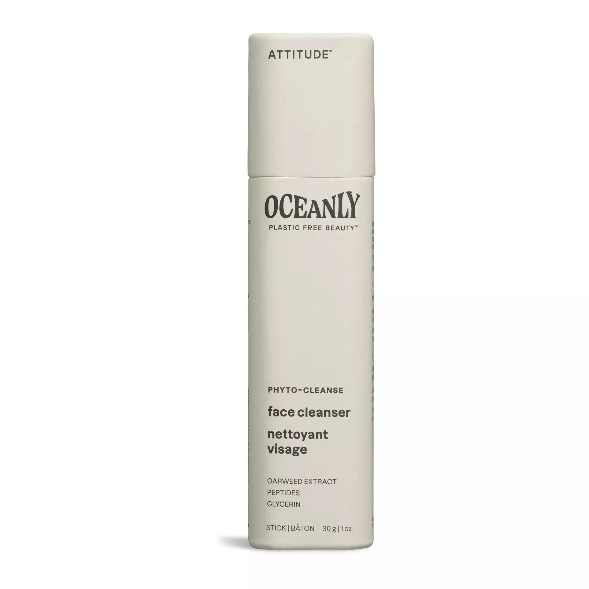 Solid Face Cleanser with Peptides: Oceanly - Phyto-Cleanser