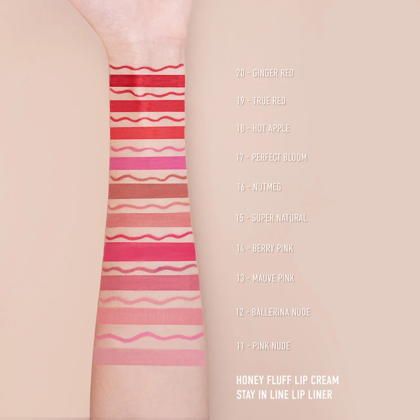 STAY IN LINE - 11 Pink Nude