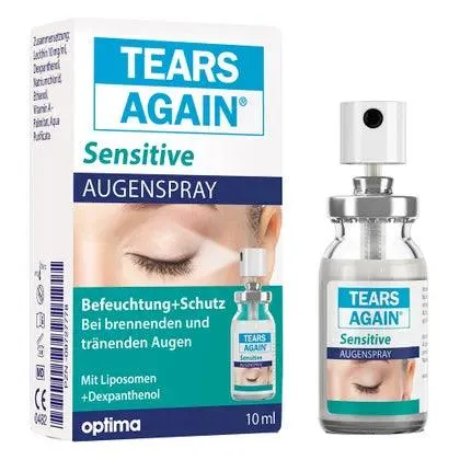TEARS Again, dexpanthenol,  Sensitive Eye Spray, retinol palmitate benefits