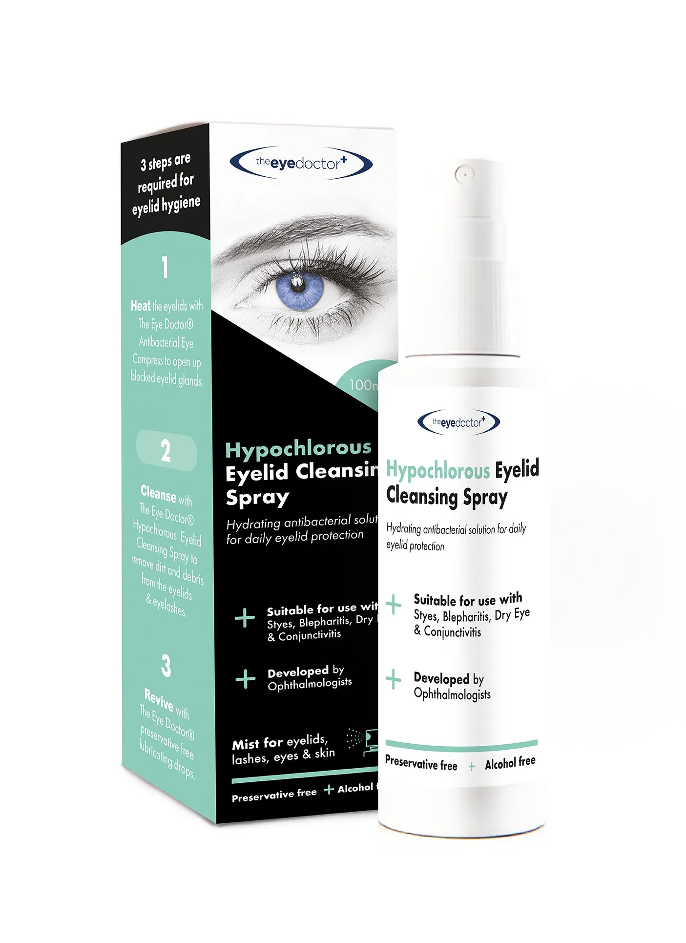 The Eye Doctor Hypochlorous Eyelid Cleansing Spray