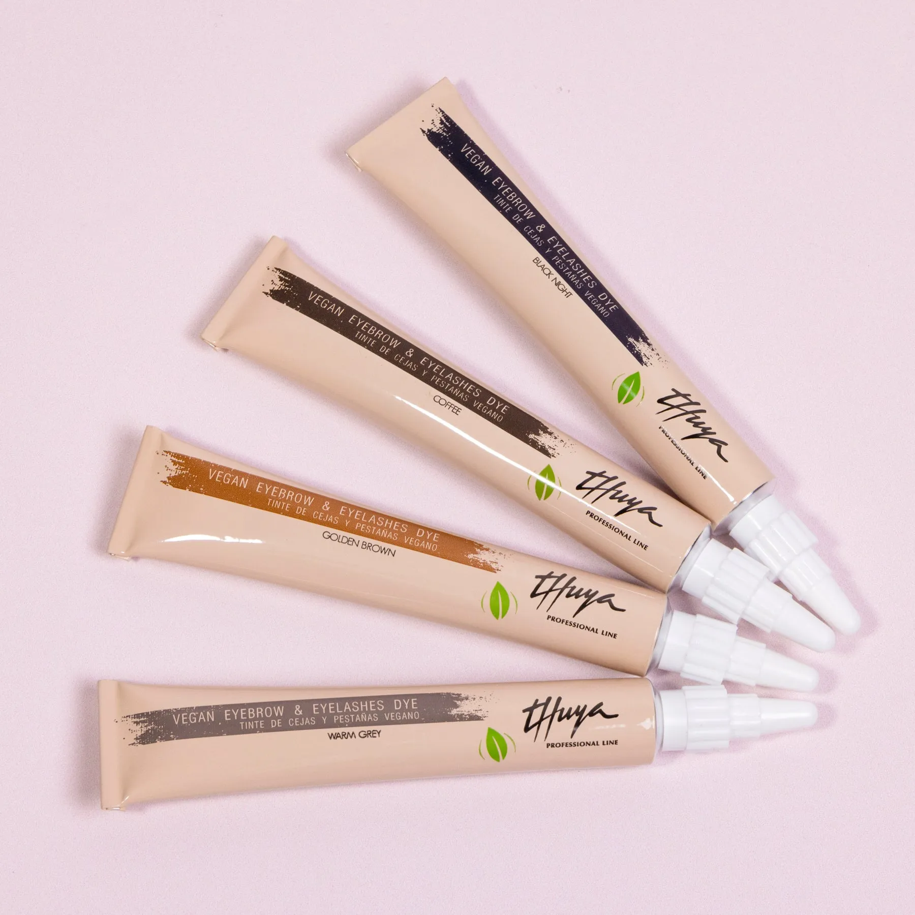 Thuya Vegan Eyebrow & Eyelash Dye - Black Night