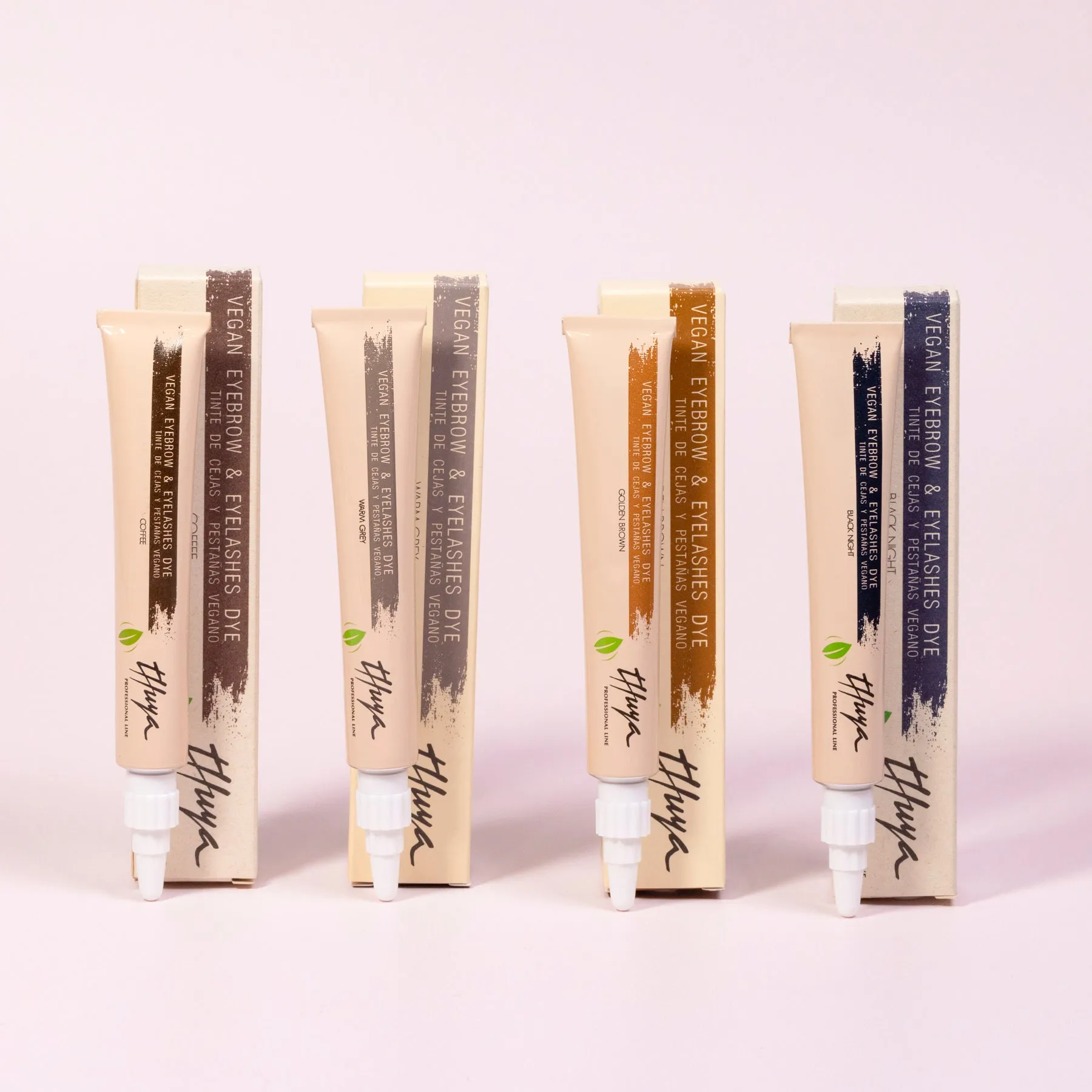 Thuya Vegan Eyebrow & Eyelash Dye - Black Night