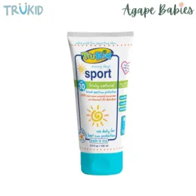 TruKid Sport Unscented/Water Resistant Sunny Days SPF30  Lotion, 100 ml Exp-03/26