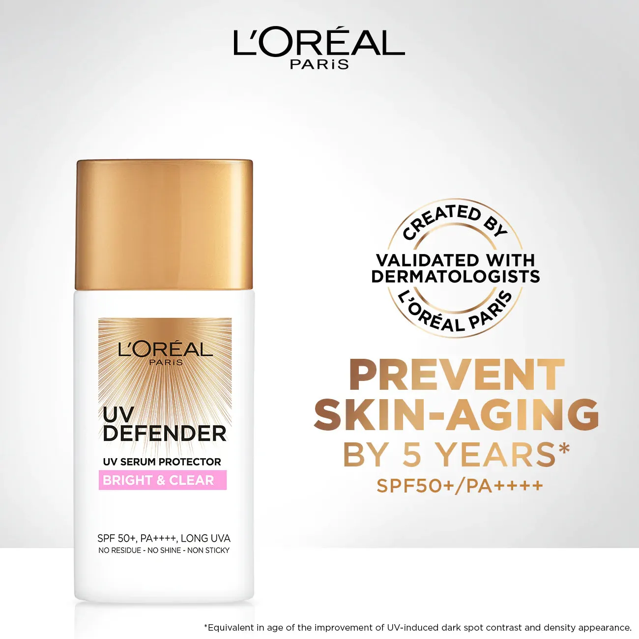 UV Defender Bright & Clear SPF 50 